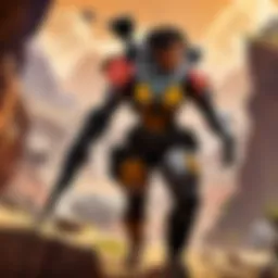 Dynamic gameplay showcasing an aim trainer interface