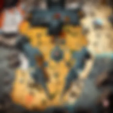 Strategic Map Overview in Apex Legends Mobile A strategic map overview highlighting key locations