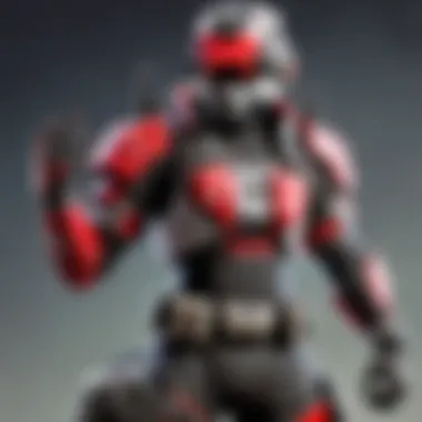 Gamer Engaged with Faze Mew Gear Close-up of a gamer using Faze Mew gear while playing APEX Legends