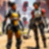 A visual representation of APEX Legends matchmaking interface