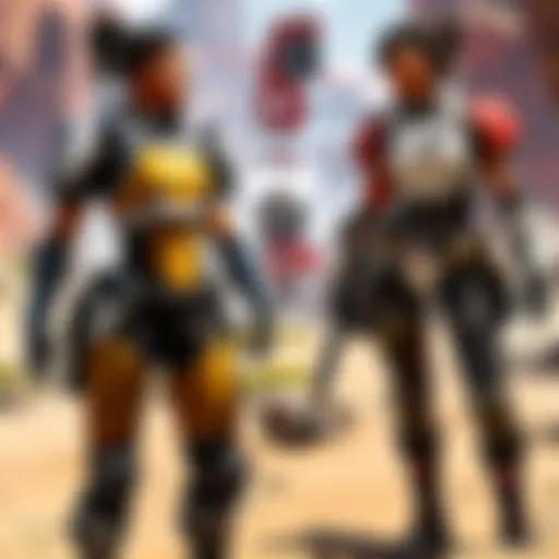 A visual representation of APEX Legends matchmaking interface