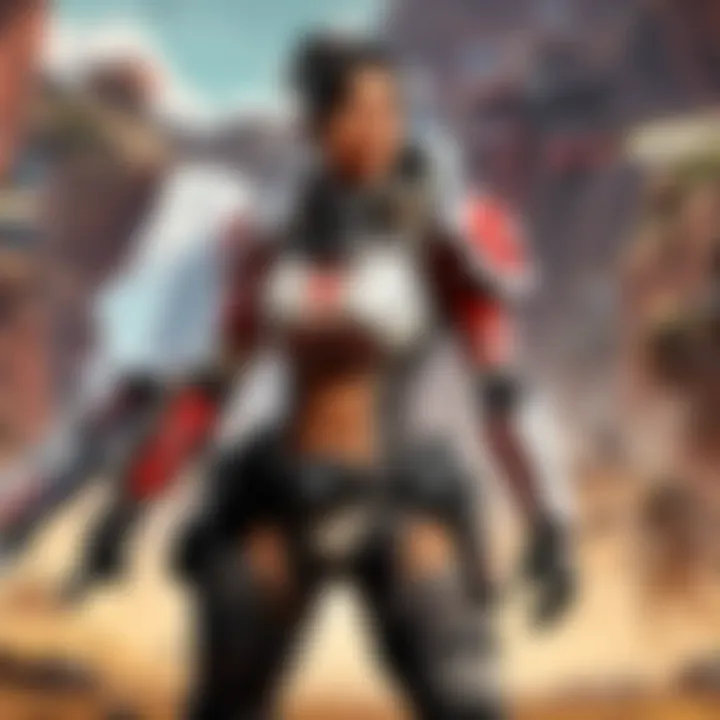 Competitive Apex Legends player showcasing skills in NRG Esports career