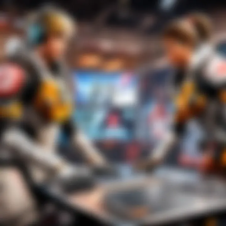 NRG Esports team strategizing for success in Apex Legends tournament