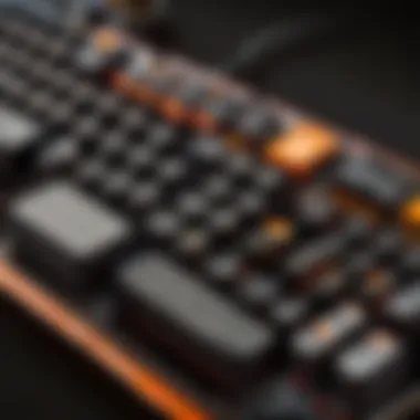 Ergonomic Features of SteelSeries Keyboards Ergonomic design of a SteelSeries keyboard showcasing comfort