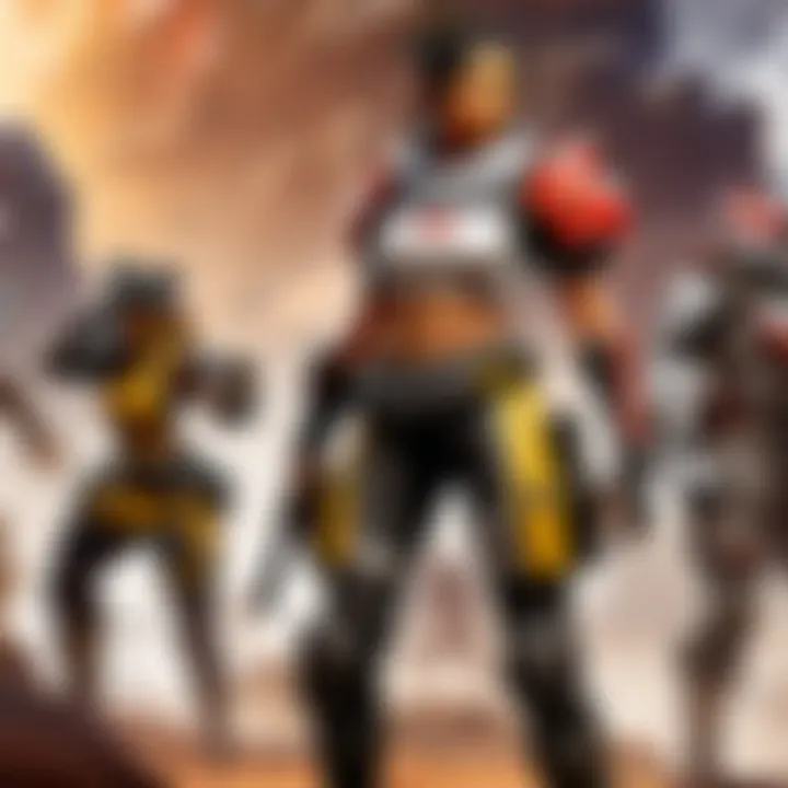 Strategic map overview in Apex Legends