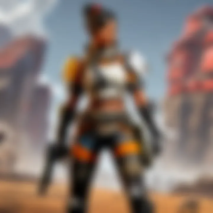 A vibrant display of Apex Legends characters showcasing their unique abilities.