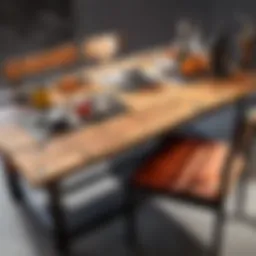 Exquisite Craftsmanship of Crate and Barrel Apex Table