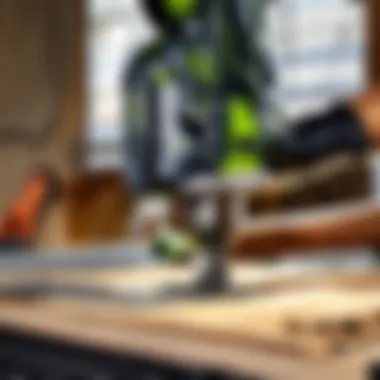 Precision Cutting Mastery Exceptional precision cutting capabilities of Festool Kapex