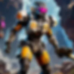 Illustration showcasing intricate digital network protection