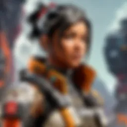 Illustration of a futuristic interface on LegendVox