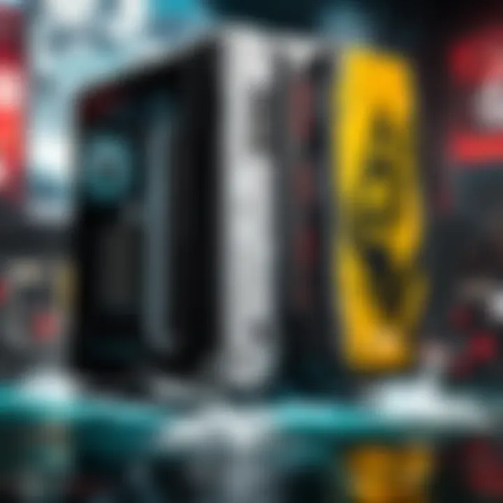 A gamer immersed in a high-performance gaming experience powered by a Maingear water-cooled PC.