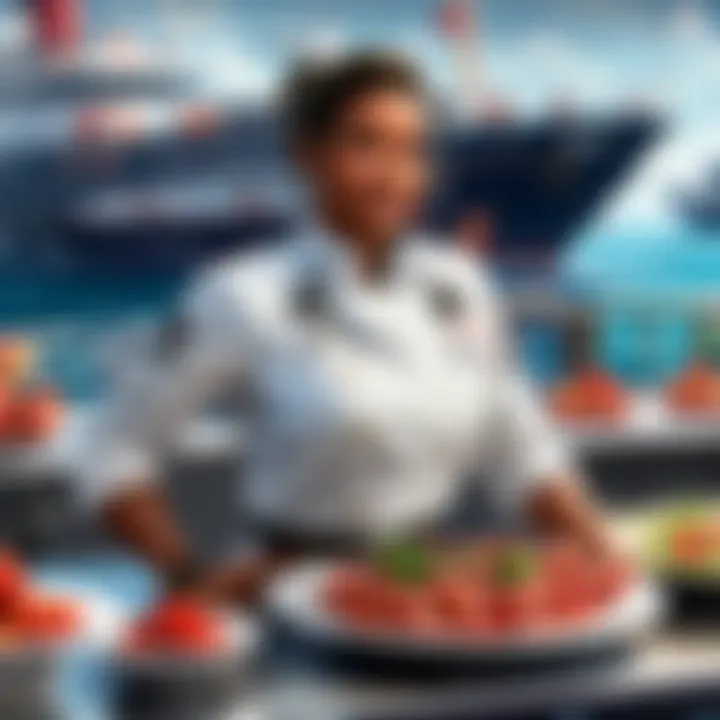 Gourmet Culinary Delights at Sea