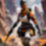 Abstract representation of heatsync in APEX Legends gameplay