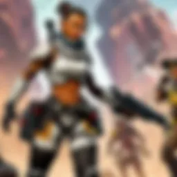 Apex Legends logo displayed on a smartphone screen