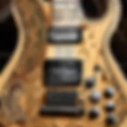 Intricate Guitar Body Carving