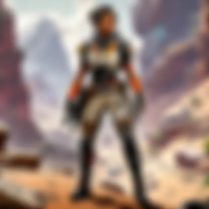Exploring the virtual universe of Apex Legends