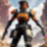 Dynamic gameplay in APEX Legends highlighting player strategies.