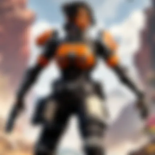 Dynamic gameplay in APEX Legends highlighting player strategies.
