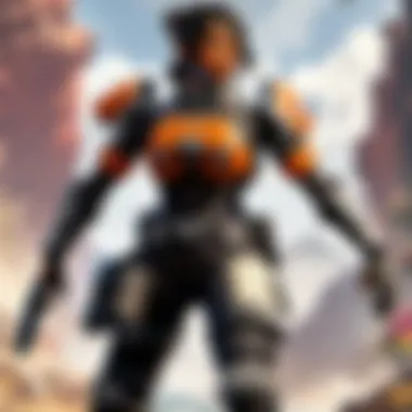 Dynamic Gameplay in APEX Legends Dynamic gameplay in APEX Legends highlighting player strategies.