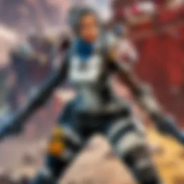 Illustration demonstrating lag optimization techniques in APEX Legends