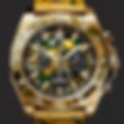 Luxurious Bape Watch Design Detail