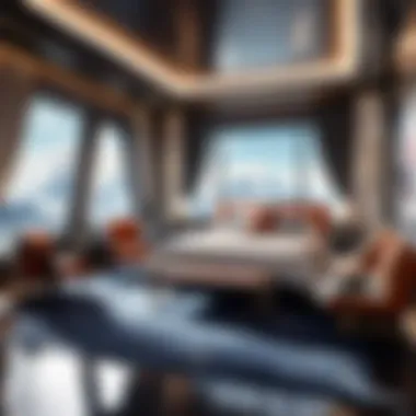 Opulence Redefined: Luxurious Suite with Panoramic Views Luxurious Suite with Panoramic Views
