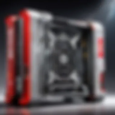 Futuristic Design of the Maingear Turbo Gaming rig with futuristic design