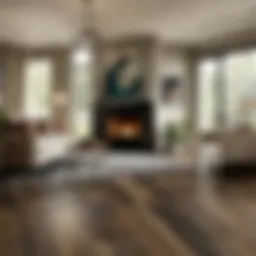 Beautiful Mannington Flooring in Modern Living Room