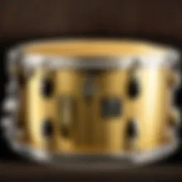Exquisite Craftsmanship of Mapex Brass Snare Drum