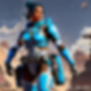 MDX Aspec Blue in APEX Legends - Enhanced Gameplay