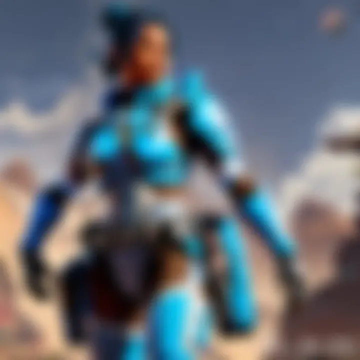 MDX Aspec Blue in APEX Legends - Enhanced Gameplay