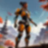 Artistic depiction of Meridian in APEX Legends