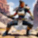 Sculpted Apex Legends Warrior Statue