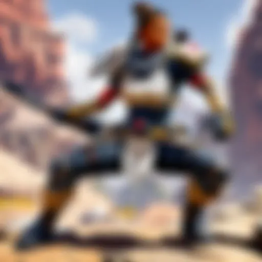 Sculpted Apex Legends Warrior Statue
