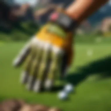 Enhancing golfing experience with unique gloves