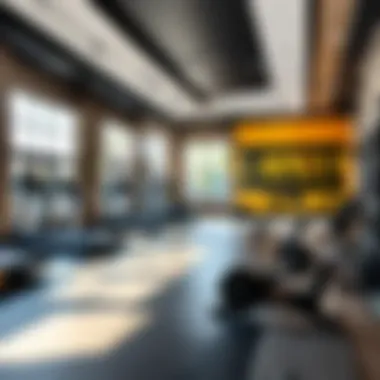 Elevate Your Workout: The Modern Fitness Center at Camden Apartments Modern fitness center at Camden Apartments