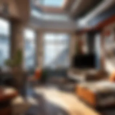 Modern Living Spaces Modern Living Spaces in APEX Universe