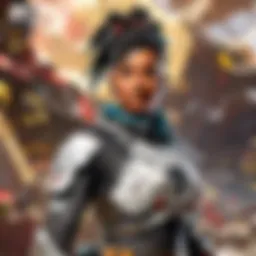 Apex Legends gift card displayed on a gaming console