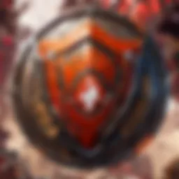 Dark Aura emanating from Evil Shield