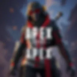 Apex Legends gameplay on a laptop screen