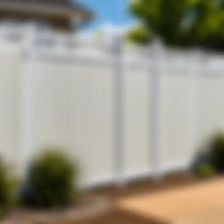 Luxurious Vinyl Privacy Fence in OKC