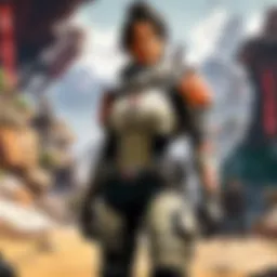 Abstract representation of network optimization for APEX Legends