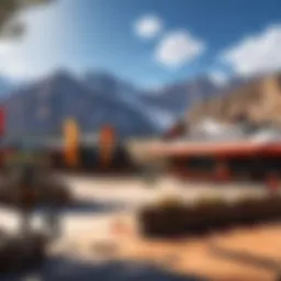 Breathtaking Mountain Views at Rocky Mountain Cycle Plaza