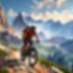 Scenic Mountain Trail at Rocky Mountain Cycle