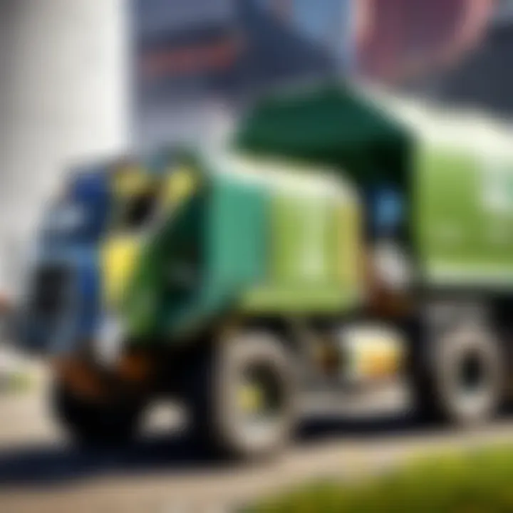 Sanipac's Eco-Friendly Waste Collection Fleet