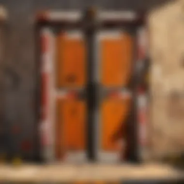Robust Door Security Bar Door Security Bar