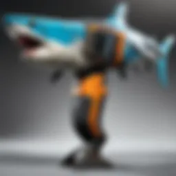Comparison of Shark Apex DuoClean and Shark Vertex vacuums showcasing their sleek designs.