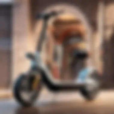 Sleek Design of the Apex Electric Scooter Sleek Design of the Apex Electric Scooter