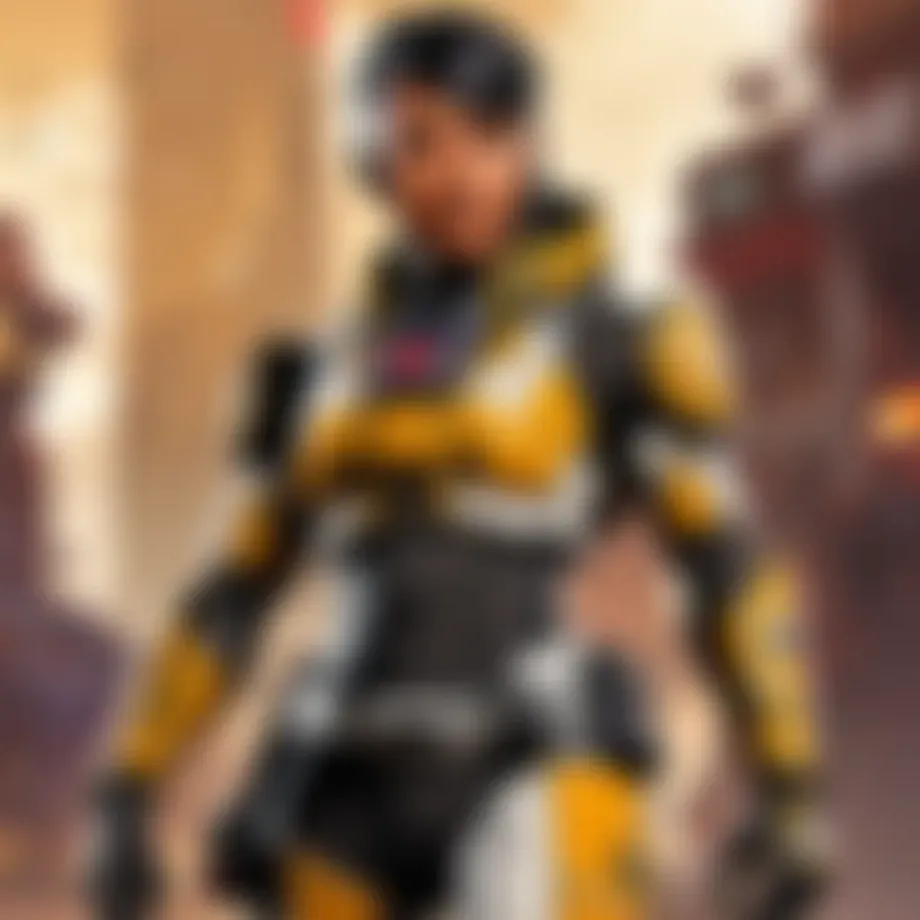 Sleek and Futuristic Apex Skin Design