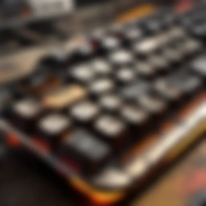 SteelSeries keyboard with ultra-fast response time